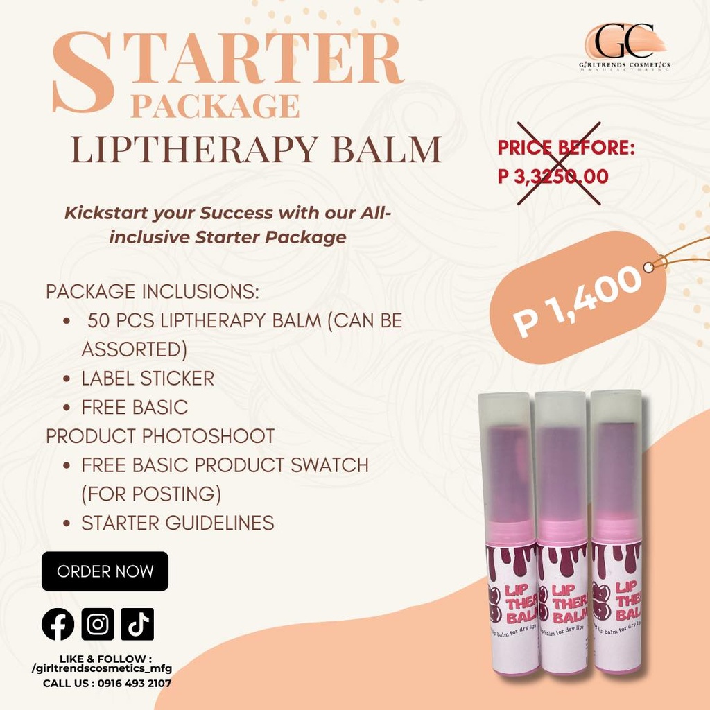 Lip Therapy Balm - Starter Package 5